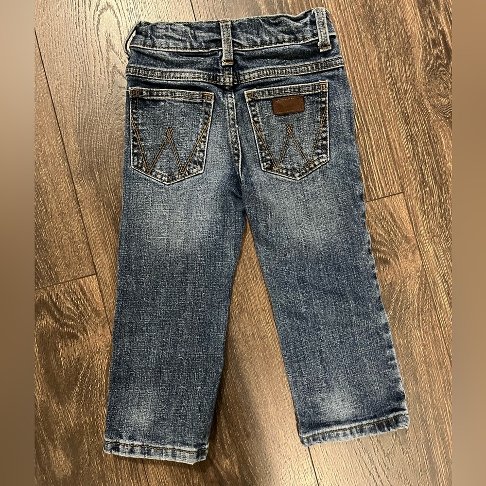Wrangler Retro Slim Fit 3T Boys Jeans With Adjustable Waist Bands